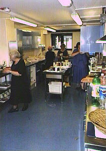 Feeding of the 5,000 - the new kitchen